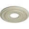 Ekena Millwork Lauren Ceiling Medallion (Fits Canopies up to 6 1/4"), 20 5/8"OD x 6 1/4"ID x 1 3/8"P, Clear Yellow CM20LNCYF - alternate 2